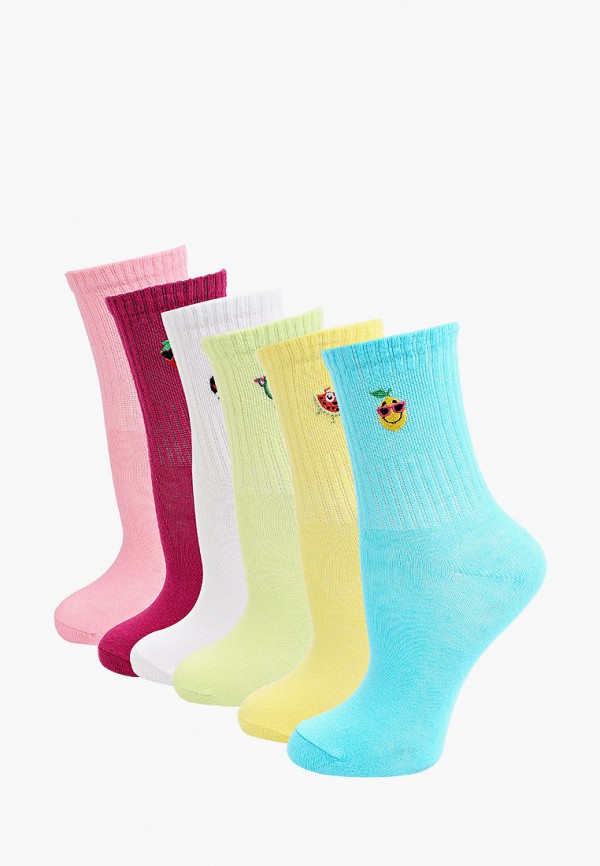 Носки для девочки 6 пар DeFacto цвет разноцветный 