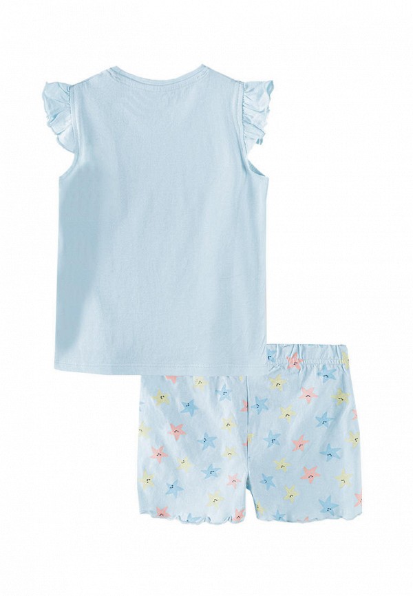 Пижама для девочки 5.10.15 цвет бирюзовый  Фото 2