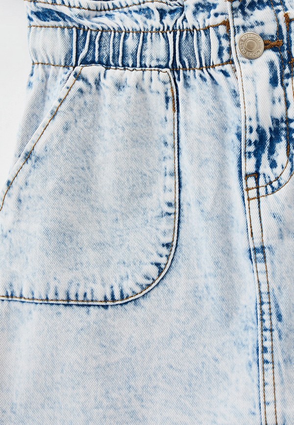 Юбка для девочки джинсовая Acoola цвет голубой  Фото 3