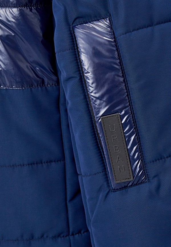 Куртка для девочки утепленная Nikastyle цвет синий  Фото 3