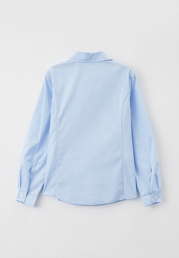 Рубашка для девочки NinoMio цвет голубой  Фото 2