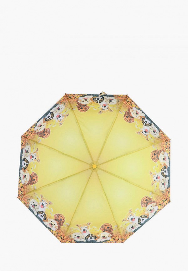 Детский зонт складной Lamberti цвет желтый 