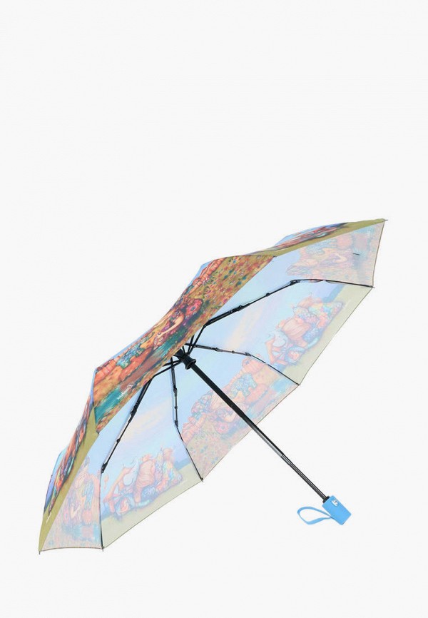 Детский зонт складной Lamberti цвет голубой  Фото 3