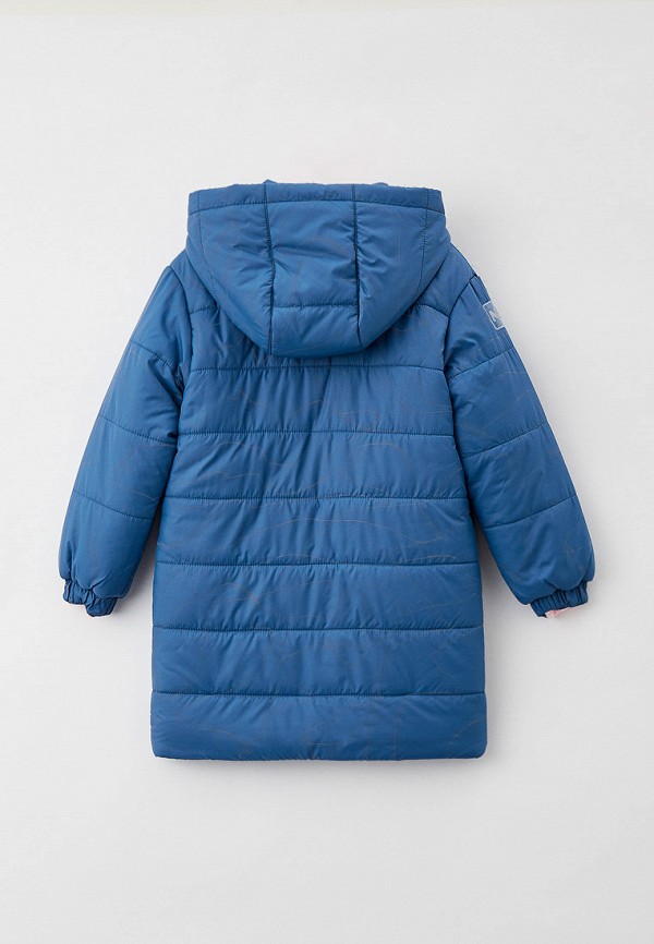 Куртка для девочки утепленная Nikastyle цвет синий  Фото 2