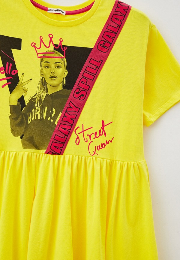 Платья для девочки Crazy Getup цвет желтый  Фото 3