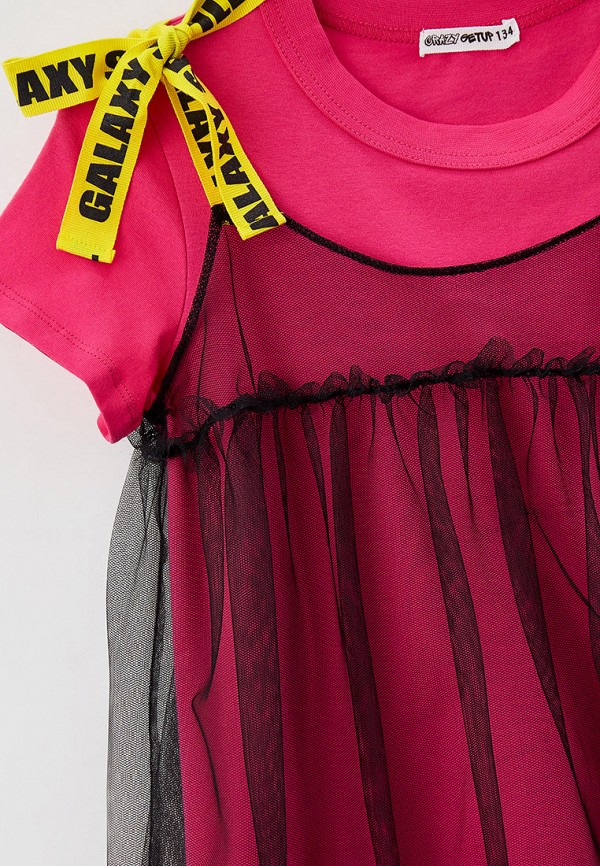 Платья для девочки Crazy Getup цвет розовый  Фото 3