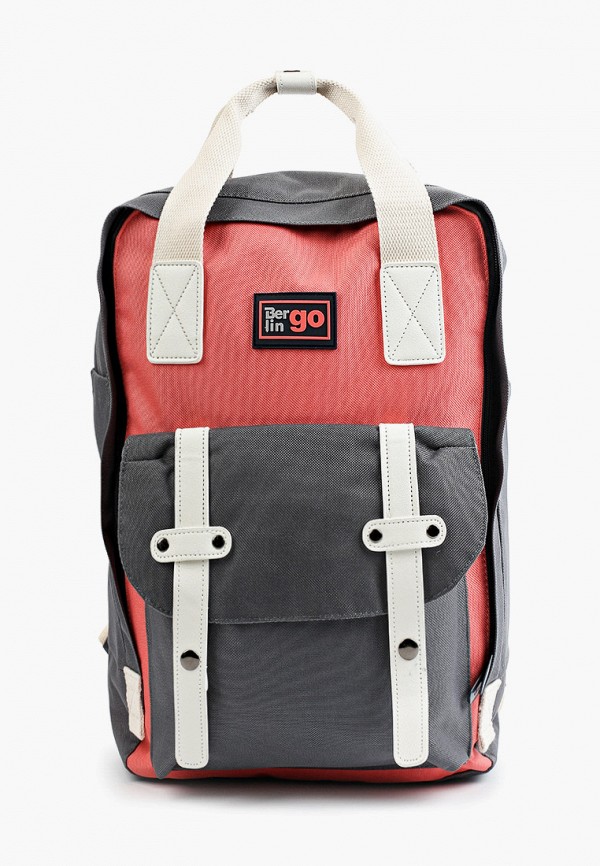 

Рюкзак Berlingo, Разноцветный, Casual "Coral grey" 41*29*13 см