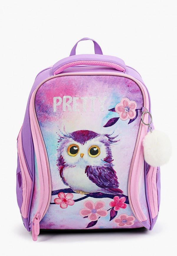 

Рюкзак и пенал Berlingo, Розовый, Nova "Owl"