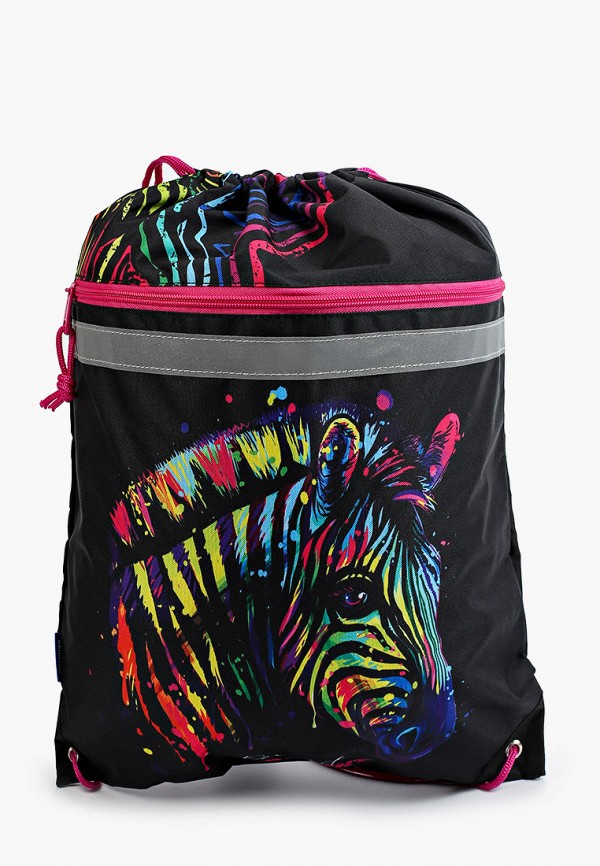 

Мешок Berlingo, Черный, "Neon Zebra"