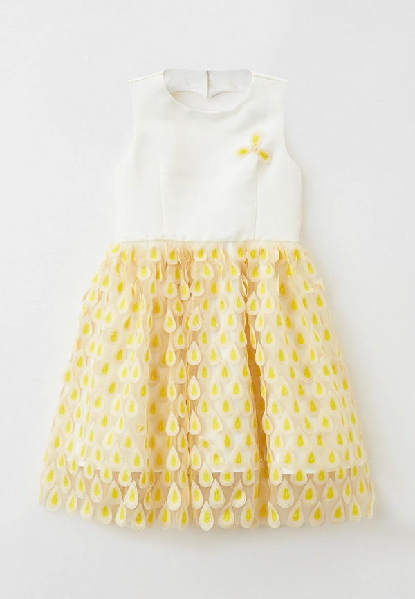 Платья для девочки Bonjour Bebe цвет желтый 
