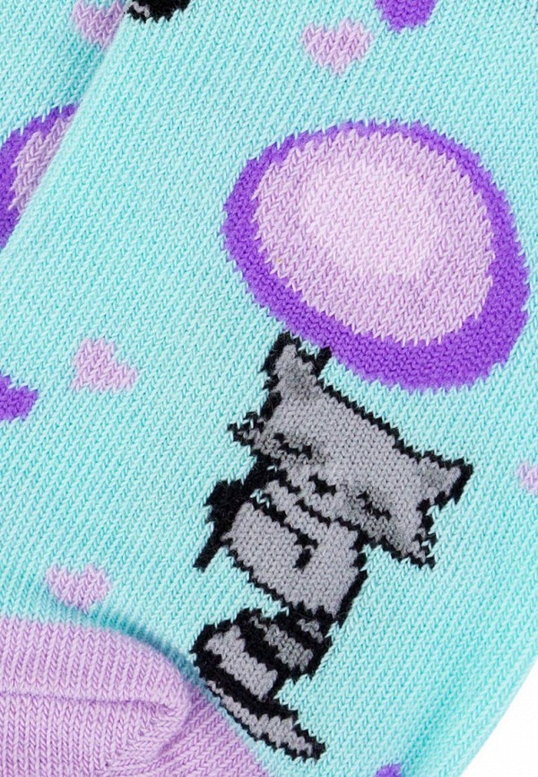 Носки для девочки 3 пары Kawaii Factory цвет разноцветный  Фото 5