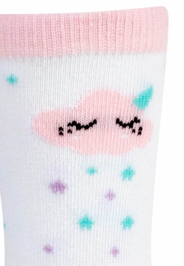 Носки для девочки 3 пары Kawaii Factory цвет разноцветный  Фото 6