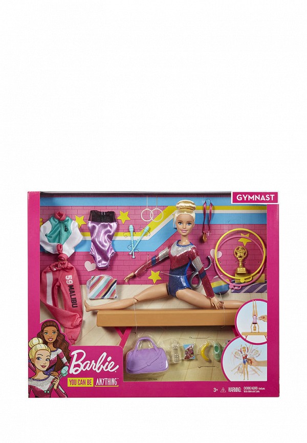 

Набор игровой Barbie, Разноцветный, Гимнастка