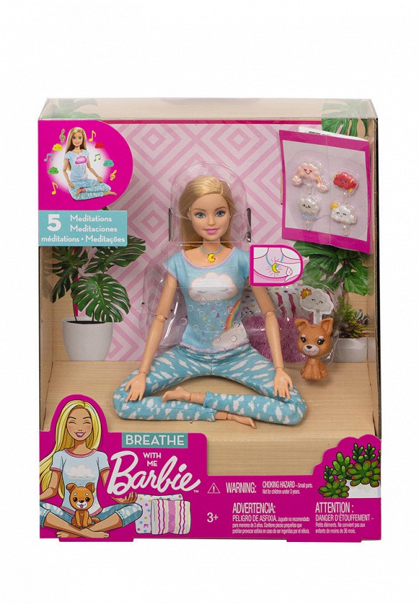 

Набор игровой Barbie, Разноцветный, Йога