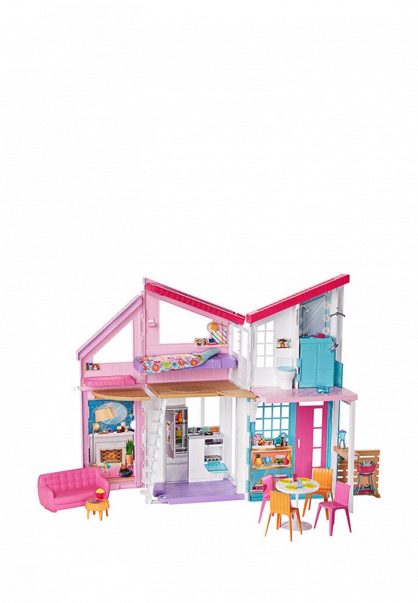 

Набор игровой Barbie, Разноцветный, Домик для кукол "Барби" Малибу