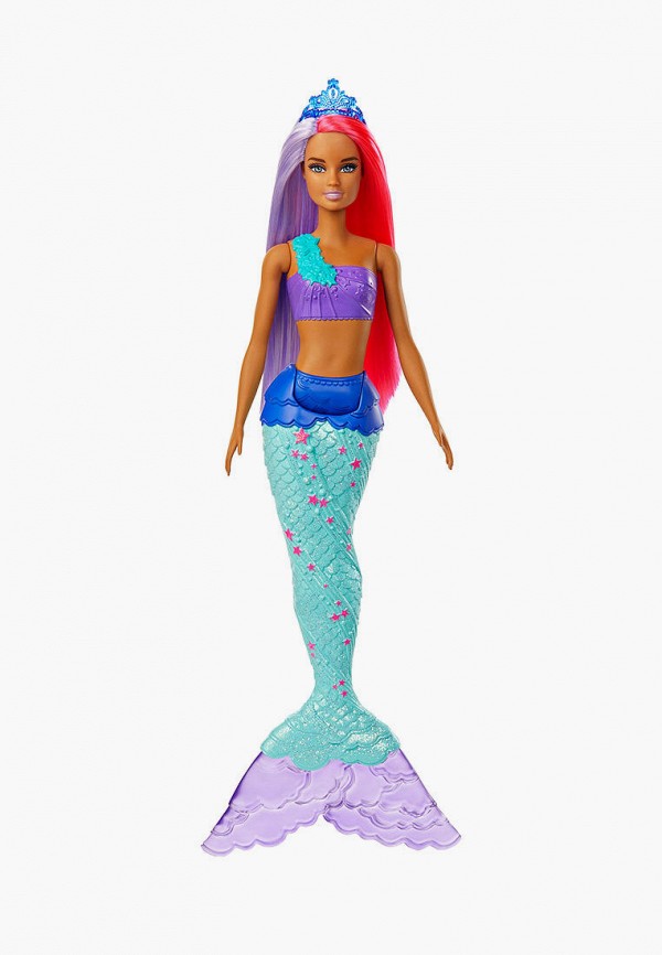 

Кукла Barbie, Разноцветный, Дримтопия: Русалочка в фиолетовом топе