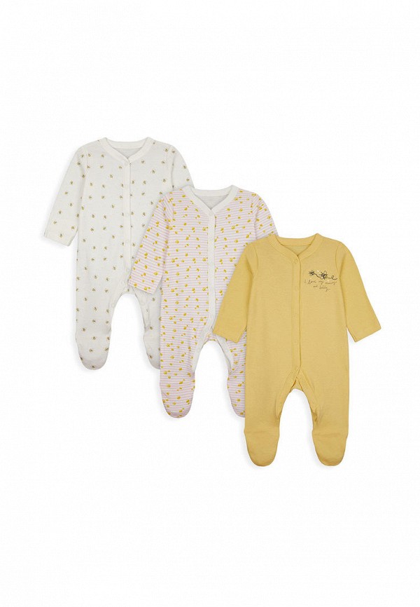 

Комбинезоны 3 шт. Mothercare, Разноцветный