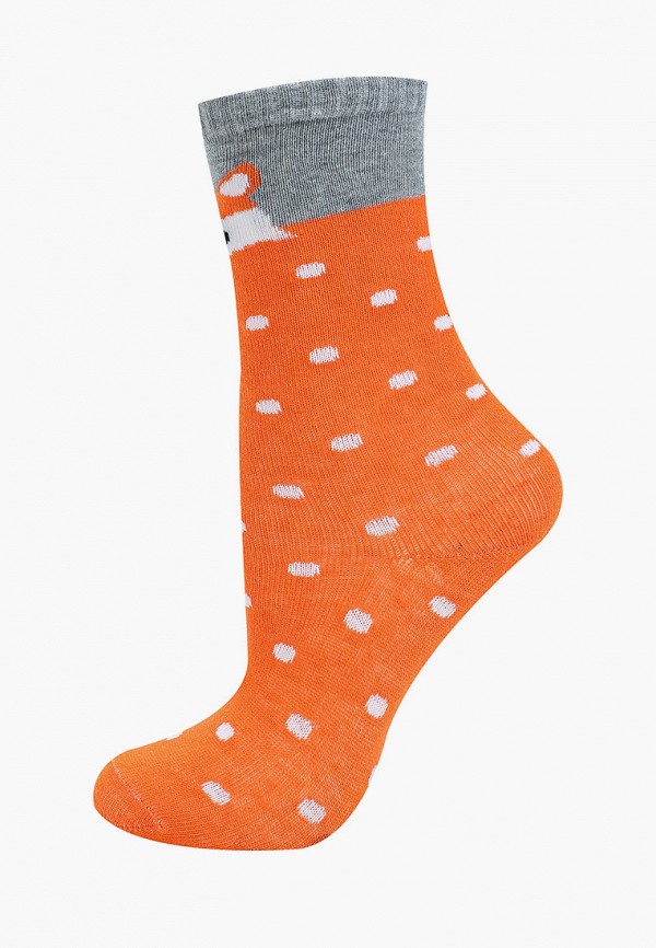 Носки для девочки Соль&Перец цвет оранжевый 