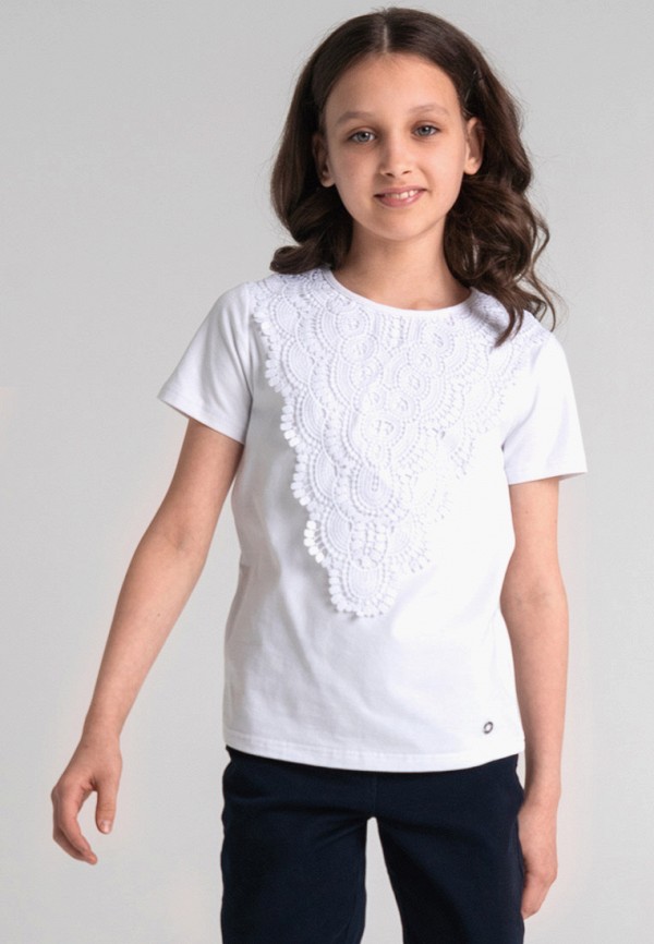 Блуза PlayToday белый, размер 134, фото 4