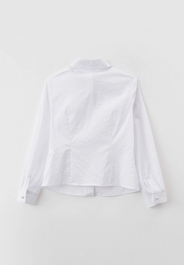 Рубашка для девочки Smena цвет белый  Фото 2