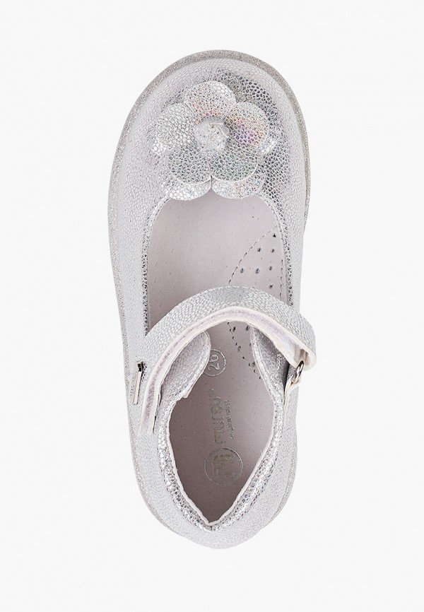 Туфли для девочки Mursu цвет серебряный  Фото 4