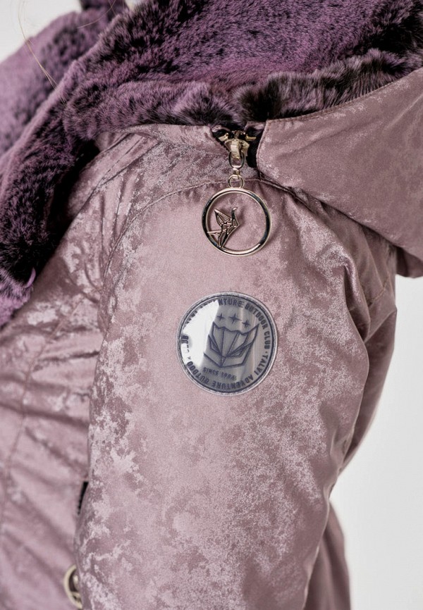 Куртка для девочки утепленная Талви цвет фиолетовый  Фото 8