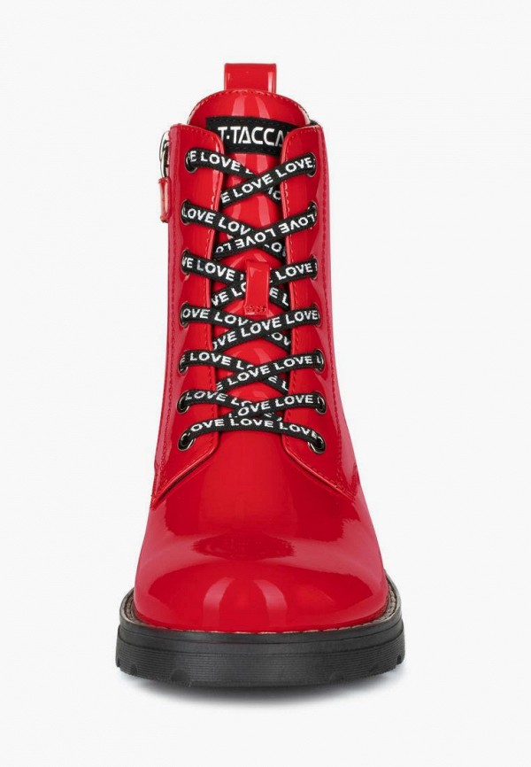 Ботинки для девочки T.Taccardi цвет красный  Фото 5