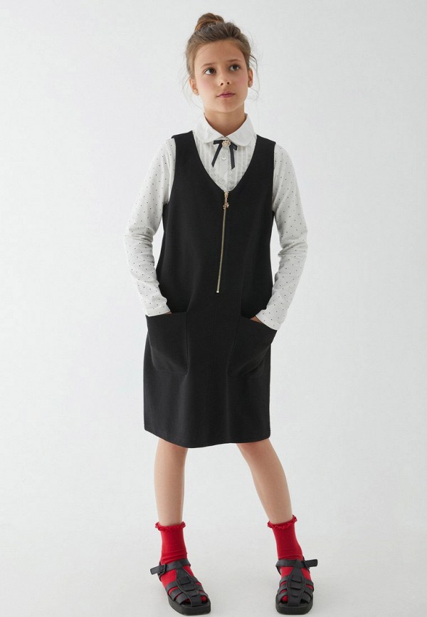 Сарафан Acoola черный, размер 146, фото 4