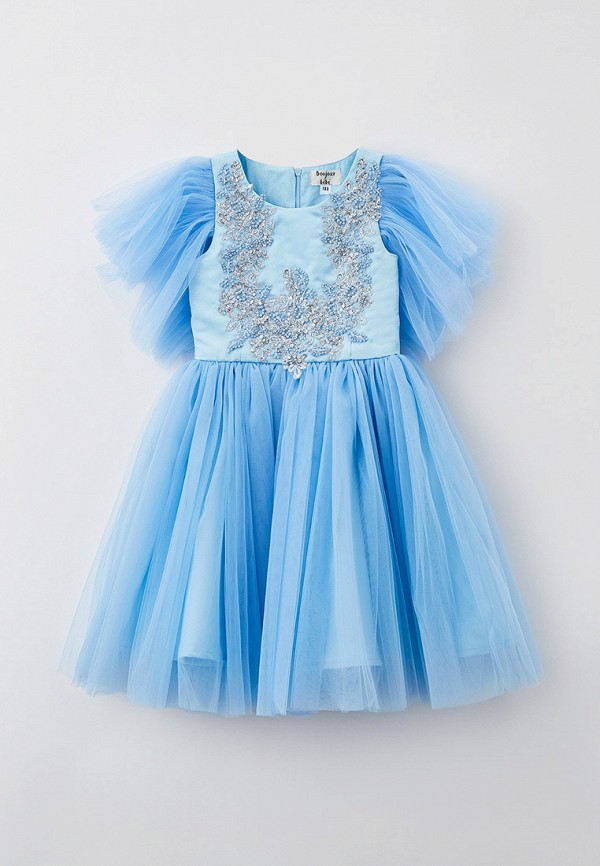 Платья для девочки Bonjour Bebe цвет голубой 