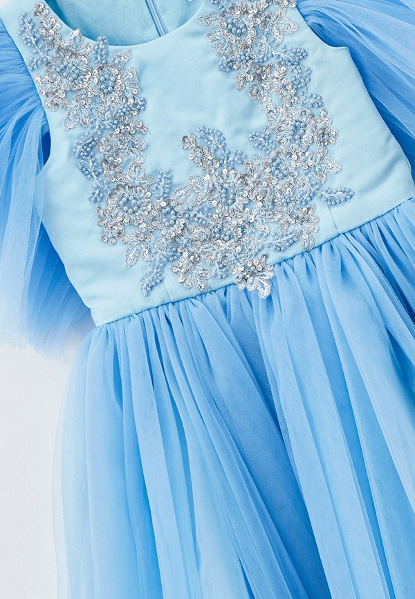 Платья для девочки Bonjour Bebe цвет голубой  Фото 3