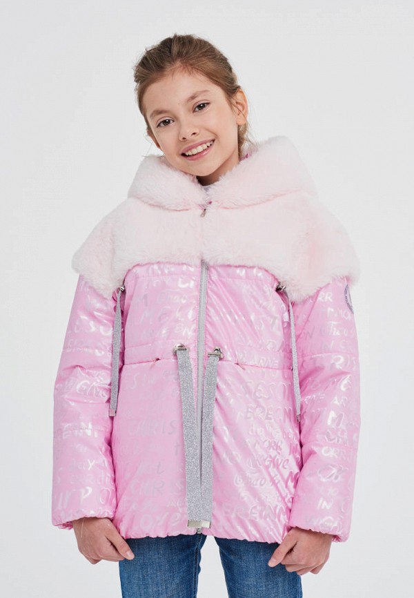 Куртка для девочки утепленная Талви цвет розовый  Фото 2