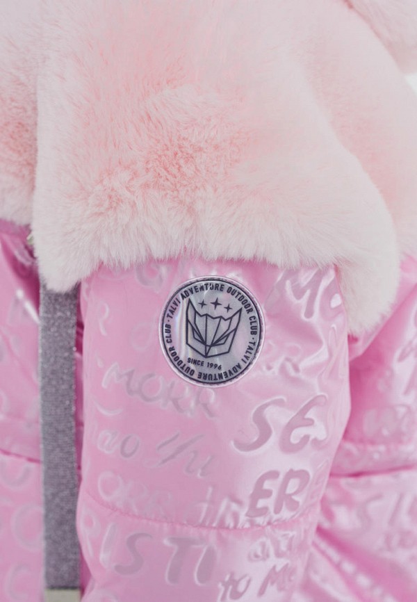 Куртка для девочки утепленная Талви цвет розовый  Фото 4