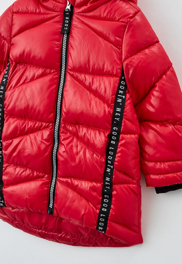 Куртка для девочки утепленная Coccodrillo цвет красный  Фото 3