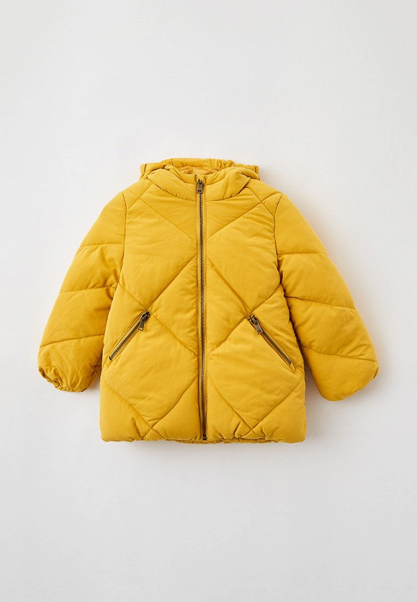 Куртка для девочки утепленная Coccodrillo цвет желтый 