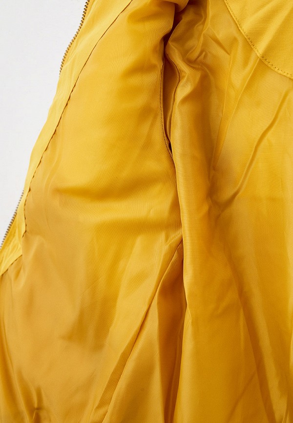 Куртка для девочки утепленная Coccodrillo цвет желтый  Фото 5