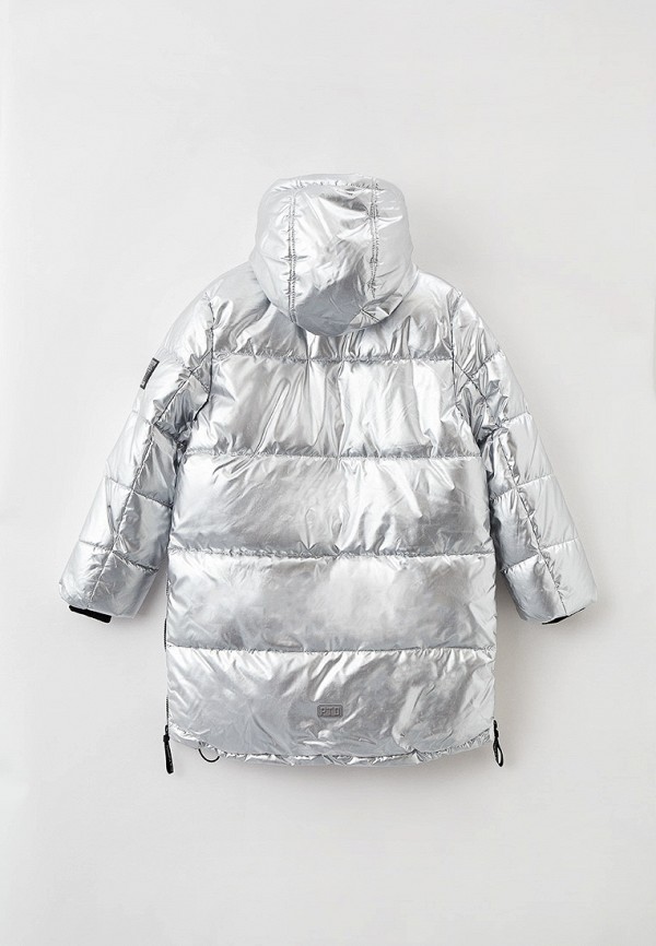 Куртка для девочки утепленная PlayToday цвет серебряный  Фото 2