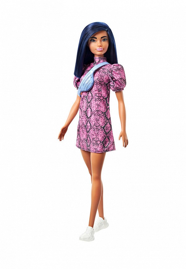 

Кукла Barbie, Разноцветный, Игра с модой, платье со змеиным принтом