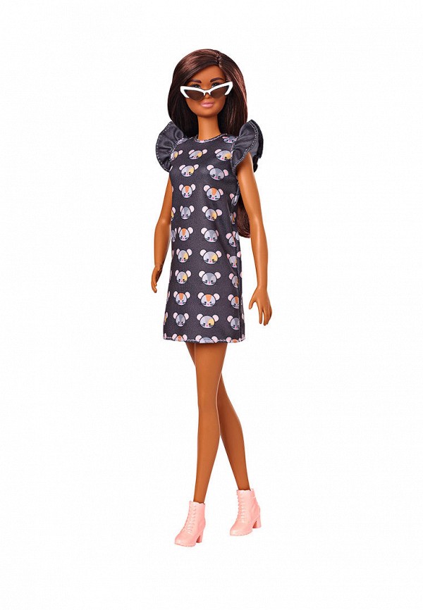 

Кукла Barbie, Разноцветный, Игра с модой, платье с мышками