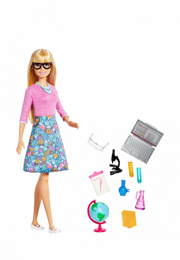 

Набор игровой Barbie, Разноцветный, Кем стать Учитель
