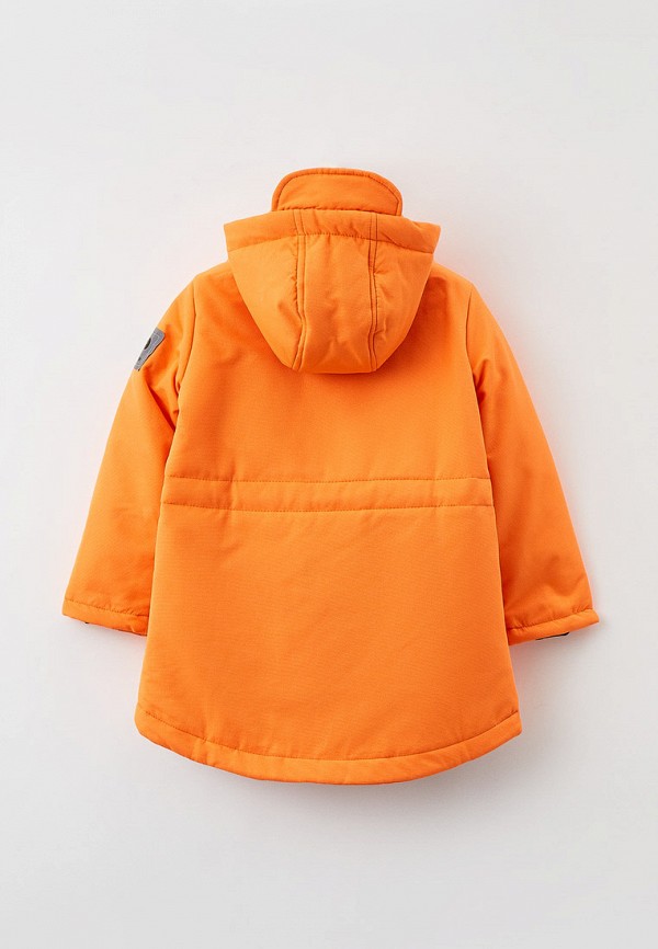 Куртка для девочки утепленная Bukidz цвет оранжевый  Фото 2