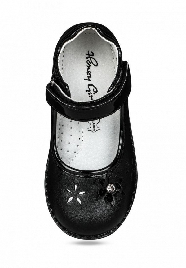 Туфли для девочки Honey Girl цвет черный  Фото 2