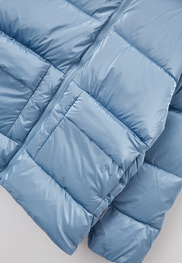 Куртка для девочки утепленная АксАрт цвет голубой  Фото 3