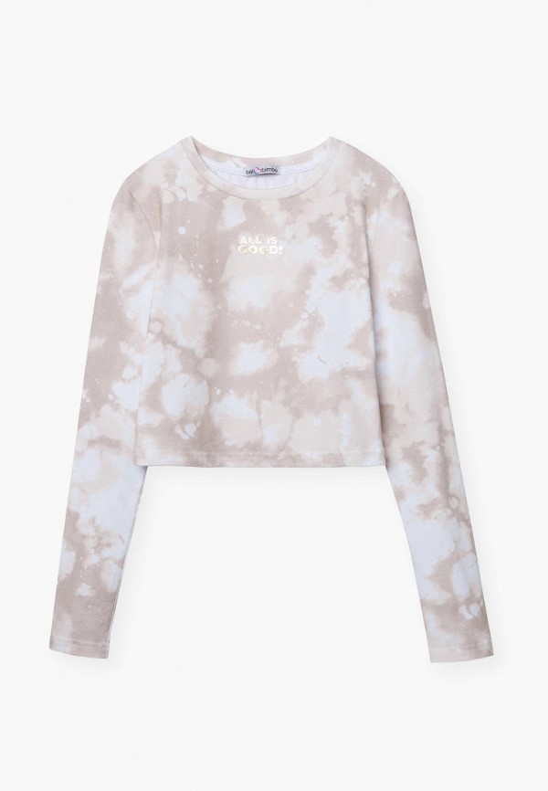 

Лонгслив Bell Bimbo, Бежевый, Tie-dye