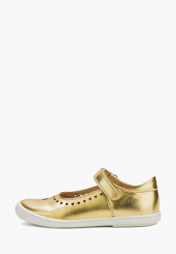 Туфли для девочки Petasil цвет золотой 