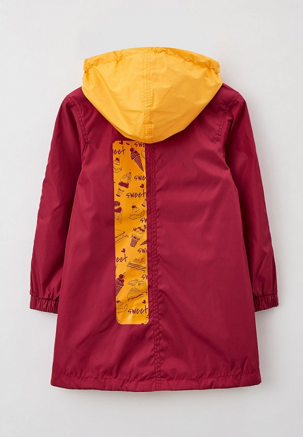 Плащ АксАрт бордовый, размер 146, фото 2
