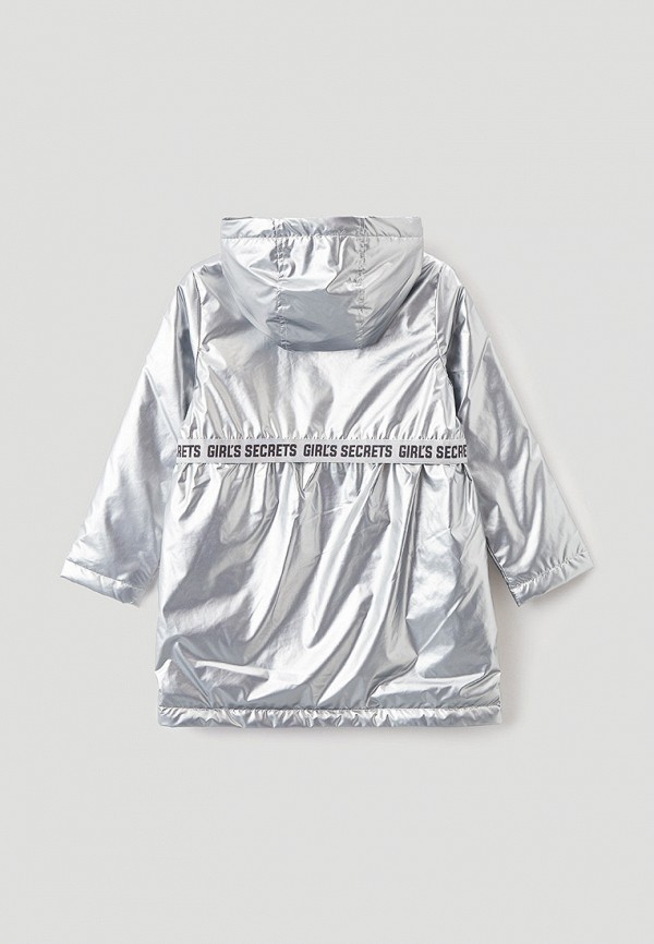 Куртка для девочки утепленная O'stin цвет серебряный  Фото 2