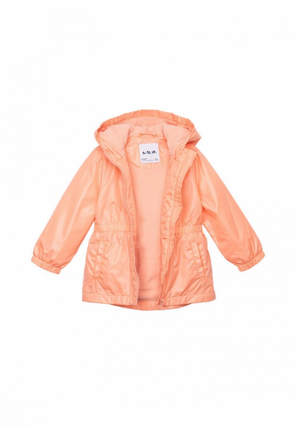 Куртка для девочки 5.10.15 цвет коралловый  Фото 3