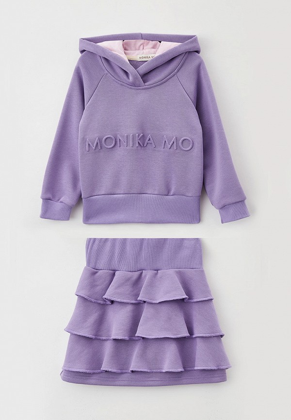 

Свитшот и юбка Monikamo, Фиолетовый, JUMP
