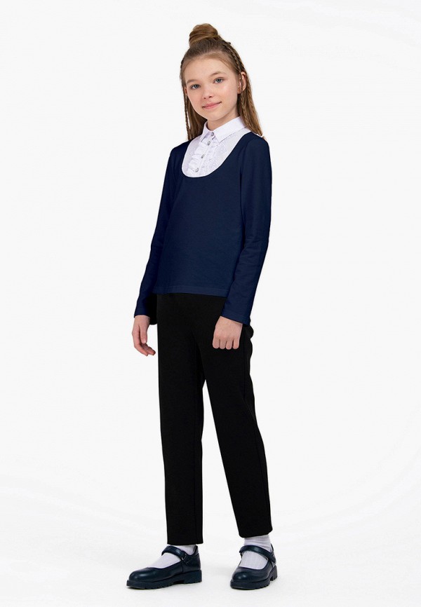 Блуза Smena синий, размер 152, фото 4