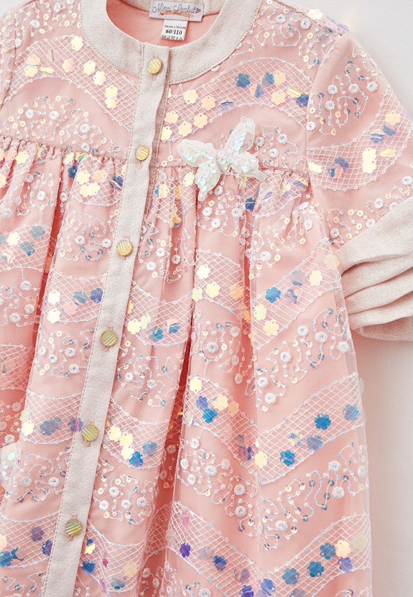 Платья для девочки Mimpi Lembut цвет розовый  Фото 3